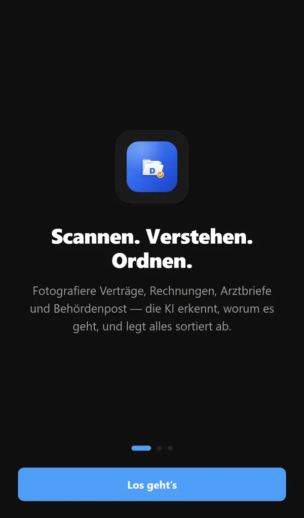 DokuDex: Scannen, verstehen, ordnen